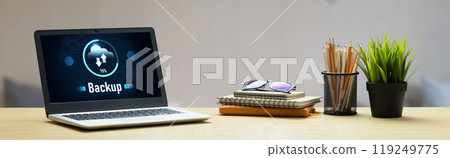 Backup Storage Data Internet Technology Business concept snugly Backup Storage Data Internet Technology Business concept snugly 119249775
