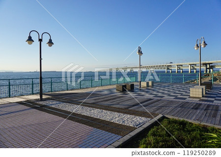 Rinku Park under the blue sky 119250289