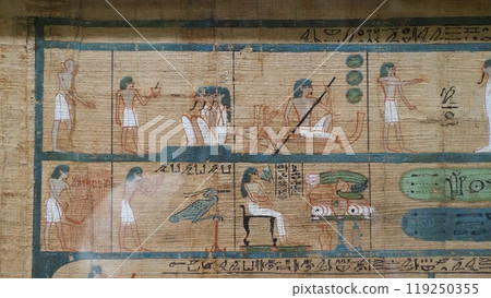 Egyptian Museum Papyrus 119250355