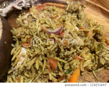 斯里蘭卡食品雞肉比爾亞尼咖哩 119251647