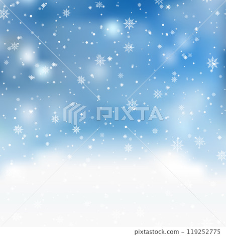 Winter Snowflake Background for Christmas Cards and New Year Celebrations. Vector Winter Snowflake Background for Christmas Cards and New Year Celebrations. Vector 119252775