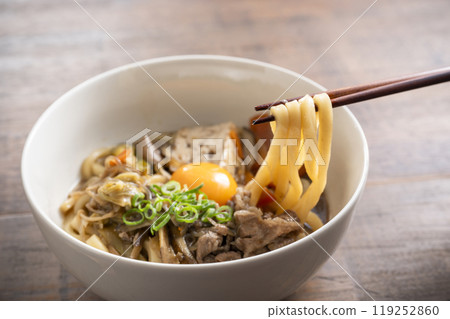 Beef suki udon Beef suki udon 119252860