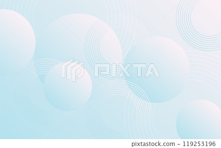 Abstract light blue background with circular patterns and gradients 119253196