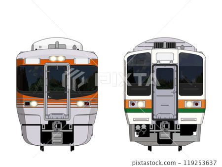 Gifu train No.4_313 series 8000 series / 211 series 119253637