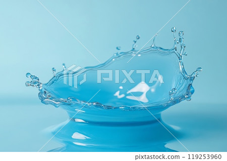 Floating liquid blob. Floating liquid blob. 119253960