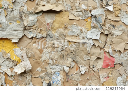 Recycle paper cardboard surface texture. 119253964