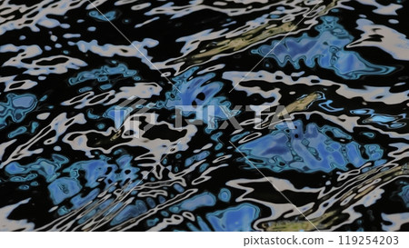Abstract and mysterious pattern on the water surface Abstract and mysterious pattern on the water surface 119254203