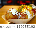 delicious takoyaki 119255192