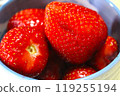 Fresh strawberries 119255194