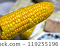 boiled corn 119255196