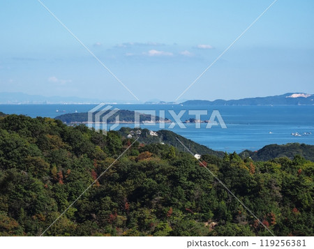 View of the Harima Sea from Mt. Ohira View of the Harima Sea from Mt. Ohira 119256381