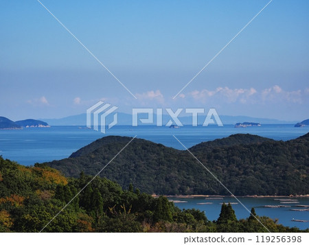 從大平山眺望播磨海 從大平山眺望播磨海 119256398