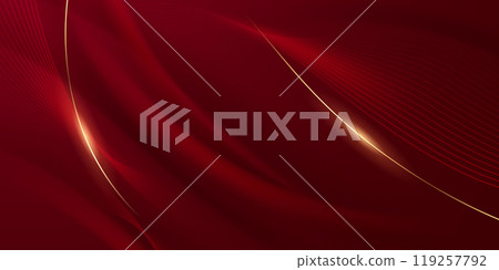 Abstract background design modern red and gold geometric elements vector illustration Abstract background design modern red and gold geometric elements vector illustration 119257792