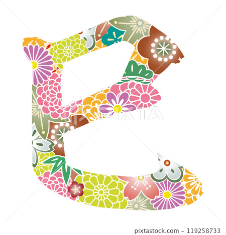 2025 Year of the Snake New Year's card material 119258733