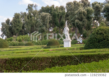 Horti Leonini a Renaissance garden in the San Quirico d'Orcia, Tuscany. Horti Leonini a Renaissance garden in the San Quirico d'Orcia, Tuscany. 119259362