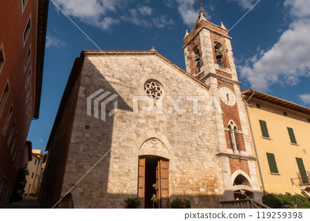 Church - Madonna di Vitaleta at San Quirico D'orcia Church - Madonna di Vitaleta at San Quirico D'orcia 119259398