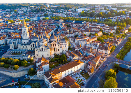 View of french city Perigueux at dawn View of french city Perigueux at dawn 119259540