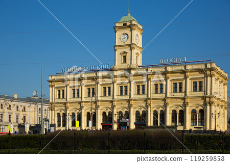 Leningradsky railway terminal, Moscow 119259858