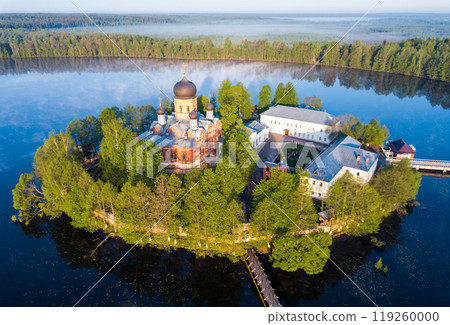 Holy Vvedensky Island Monastery near Pokrov 119260000