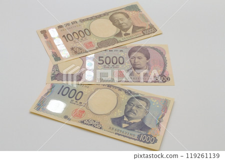 日元（新紙幣） 119261139