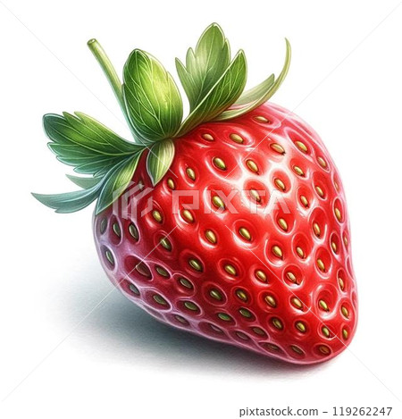 Strawberry illustration material 119262247