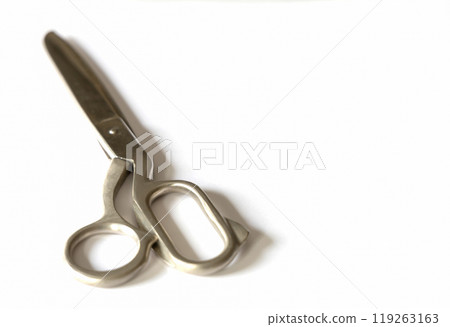 Set of sewing accessories for tailoring. Concept design and repair of clothes. Set of sewing accessories for tailoring. Concept design and repair of clothes. 119263163