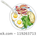 Morning Plate 119263713