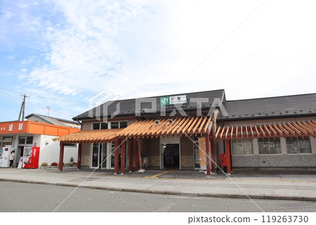 JR East Ofunato Line BRT Mori Station JR East Ofunato Line BRT Mori Station 119263730