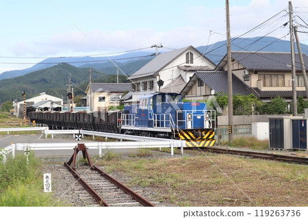 岩手開發鐵道貨運列車（森站附近） 119263736