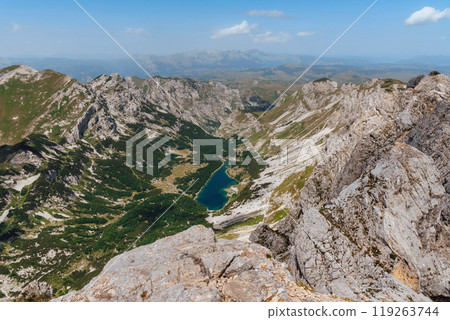 Mountain Panorama from Peak of Bobotov Kuk 119263744