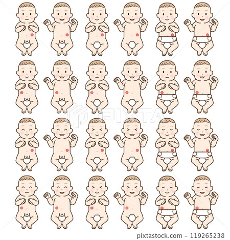 結腸造口、造口、大腸、兒童、兒童、嬰兒、插圖、插圖 結腸造口、造口、大腸、兒童、兒童、嬰兒、插圖、插圖 119265238