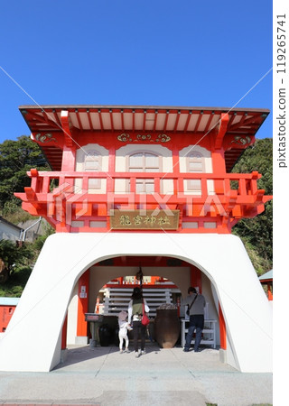 Ryugu Shrine, Nagasakihana, Ibusuki City, Kagoshima Prefecture Ryugu Shrine, Nagasakihana, Ibusuki City, Kagoshima Prefecture 119265741