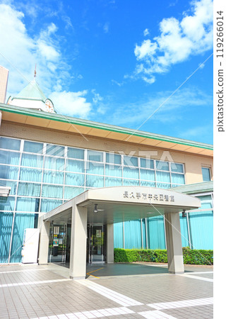 愛知縣長手市長手市中央圖書館風景 119266014