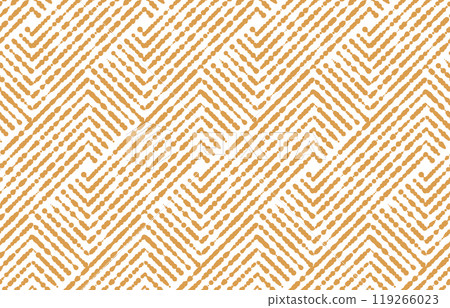 Abstract geometric pattern with stripes, lines. Seamless vector background. White and golden ornament. Simple lattice graphic design 119266023