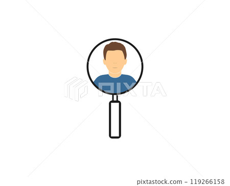 Know your customer icon. Vector illustration. 119266158