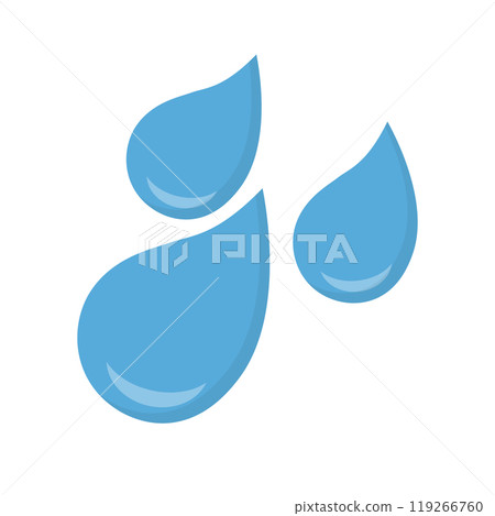 Drops of sweat 119266760