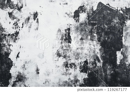 Abstract grunge black and white distressed texture background. 119267177