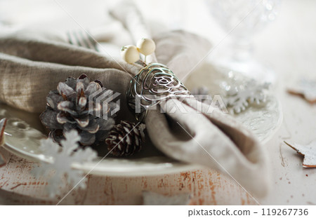 聖誕餐桌協調 119267736