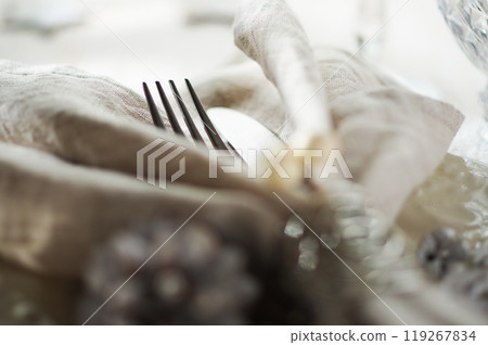 聖誕餐桌協調 119267834