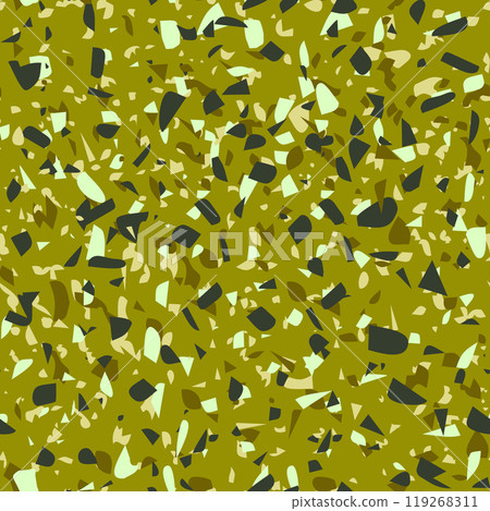 Geometric terrazzo seamless pattern. Abstract colourful modern background. Stone fashion design for web and print. Venetian tile, flooring home decor. Chaotic pastel texture Geometric terrazzo seamless pattern. Abstract colourful modern background. Stone fashion design for web and print. Venetian tile, flooring home decor. Chaotic pastel texture 119268311