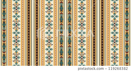 Motifs African boho paisley Floral Ikat pattern embroidery border. Ethnic ikat floral Ethnic Indian Pattern Ikat pattern Ethnic Pattern.Border indian floral Aztec embroidery border seamless patterns. 119268382