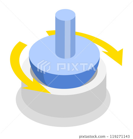 3D Isometric Flat  Illustration of Types Of Synovial Joints. Item 3 119271143