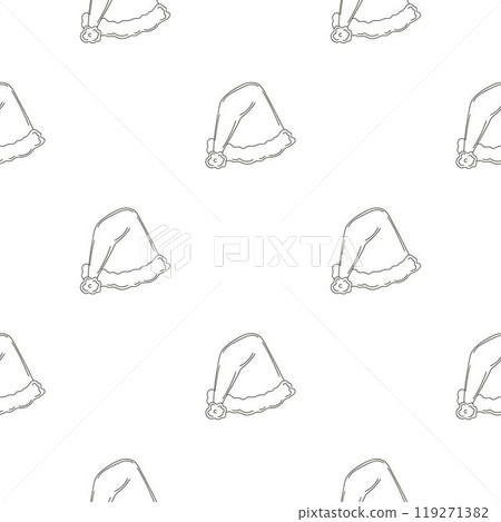 Christmas background. Coloring pattern in hand draw style 119271382