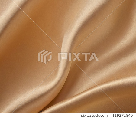 Golden Champagne Silk Texture 119271840