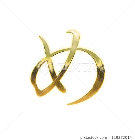 Golden serif hiragana "me" Golden serif hiragana "me" 119272014