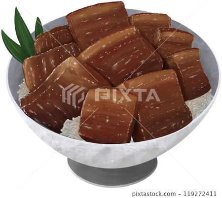 gilled pork ribs on plate gilled pork ribs on plate 119272411