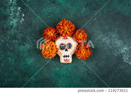 Mexican Halloween Dia de los Muertos Mexican Halloween Dia de los Muertos 119273631