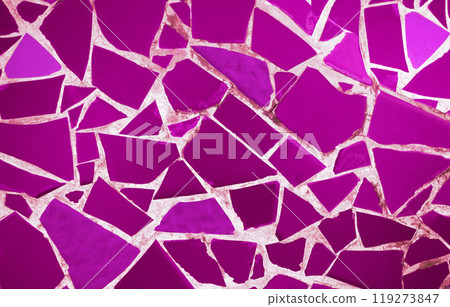 Abstract mosaic grunge magenta background 119273847