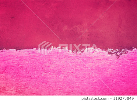 Half painted concrete wall. Abstract grunge background Pink magenta gradient color Half painted concrete wall. Abstract grunge background Pink magenta gradient color 119273849