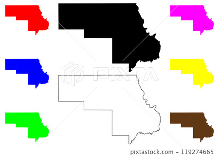 Morton County, North Dakota State (U.S. county, United States of America, USA, U.S., US) map vector illustration, scribble sketch Morton map Morton County, North Dakota State (U.S. county, United States of America, USA, U.S., US) map vector illustration, scribble sketch Morton map 119274665
